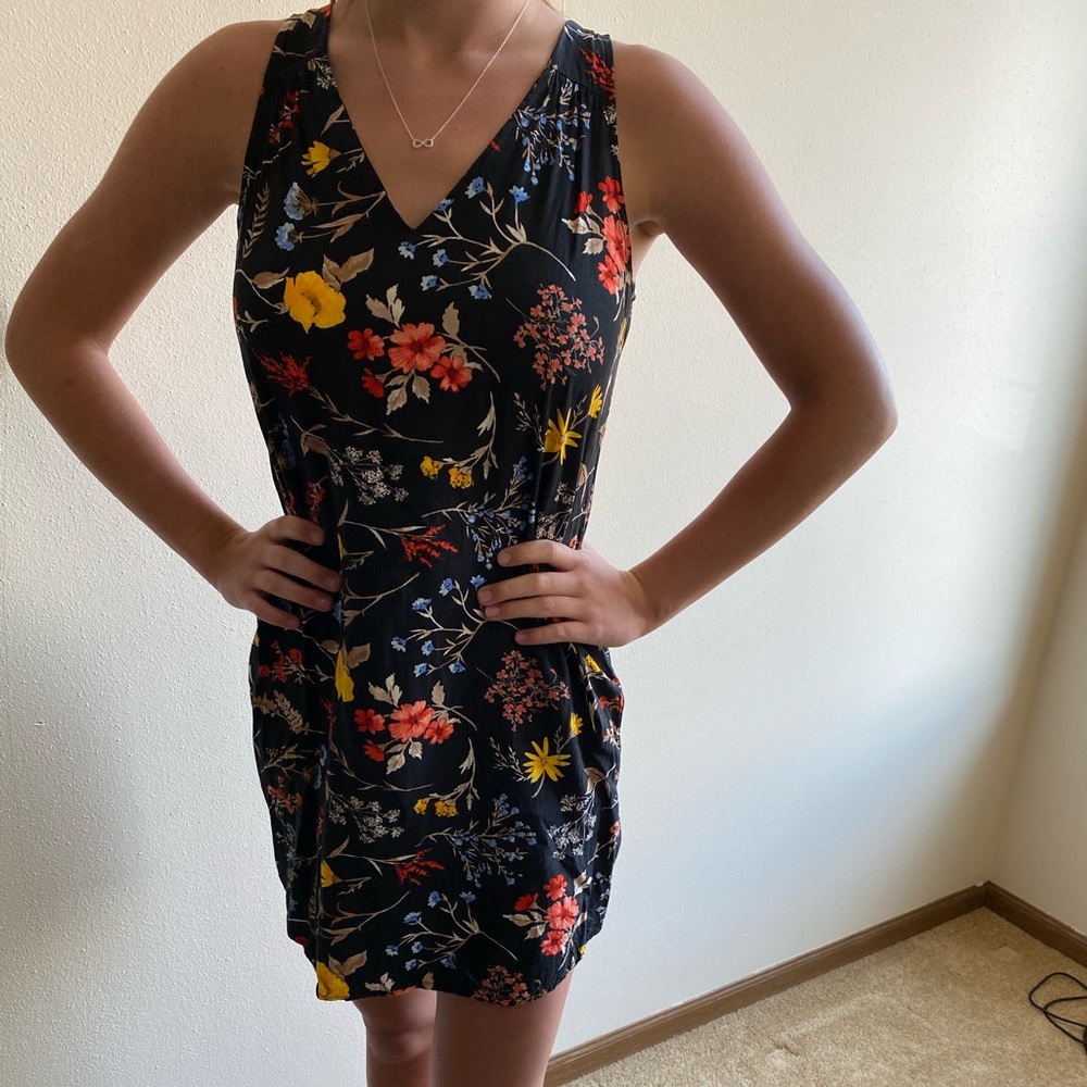 Light weight, flowery dress